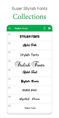 Stylish Fonts Keyboard screenshots