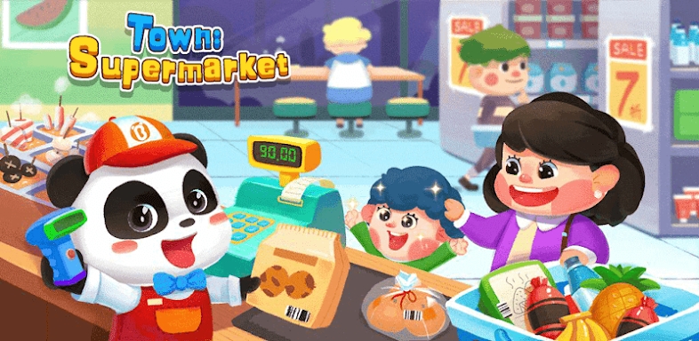 Baby Panda's Town: Supermarket screenshots