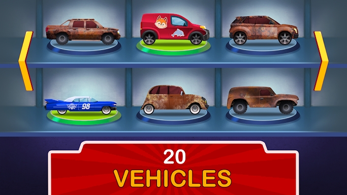 Kids Garage: Toddler car games screenshots