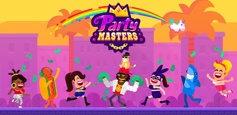 Partymasters - Fun Idle Game screenshots