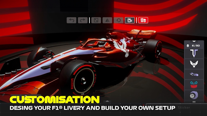 F1 Mobile Racing screenshots