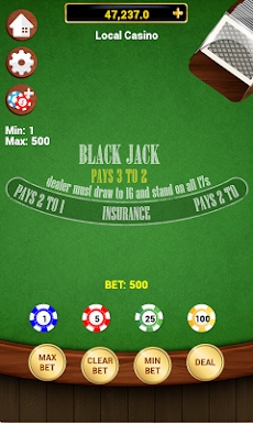 Blackjack 21 - Classic screenshots