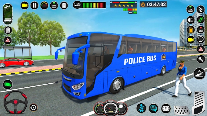 Police Bus Driving Games screenshots
