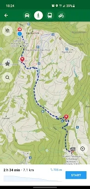 Organic Maps: Hike Bike Drive screenshots