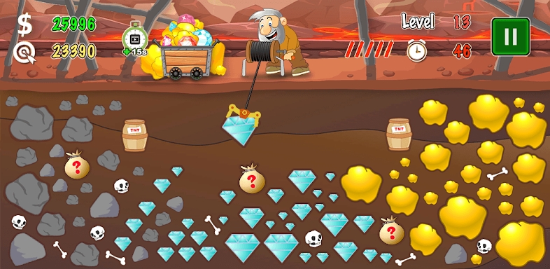 Gold Miner Classic: Gold Rush screenshots