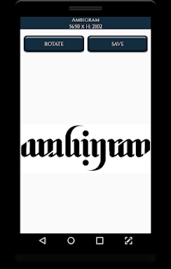 Ambigram Studio 3.0 screenshots