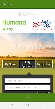 Humana Military screenshots