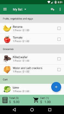 Shopping List - SoftList screenshots