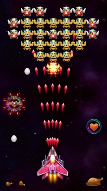 Galaxy Attack: Chicken Shooter screenshots