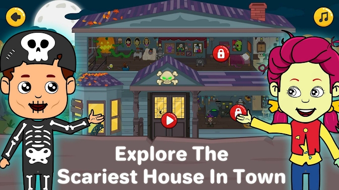 Tizi Town - My Haunted House screenshots