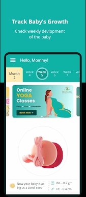 Pregnancy and Baby Tracker screenshots