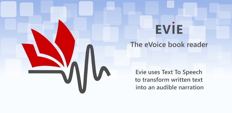 Evie - The eVoice book reader screenshots