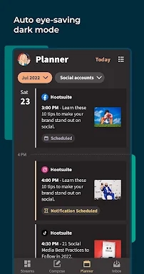 Hootsuite: Schedule Posts screenshots
