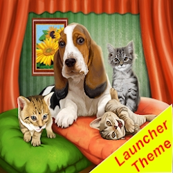 Theme Dog Cats GO Launcher EX
