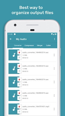 All Audio Converter - MP3, M4A screenshots