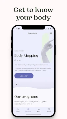 Ferly - explore your body screenshots