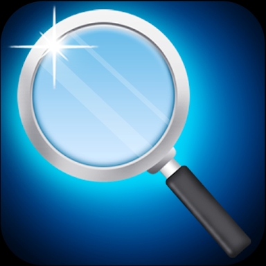 magnifying glass with light screenshots