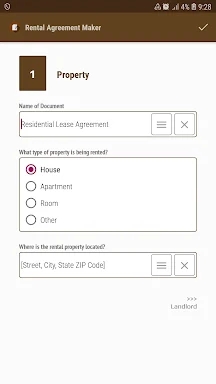 Rental Agreement Maker screenshots