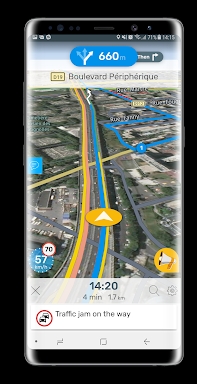 NavMeTo GPS Truck Navigation screenshots