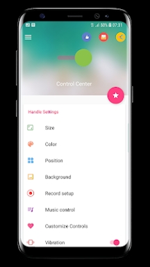 Control Center iOS 15 screenshots