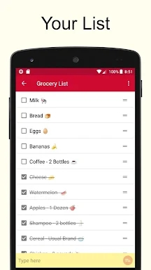 Shopping List - Simple & Easy screenshots