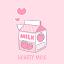 Hearty Milk Theme +HOME icon