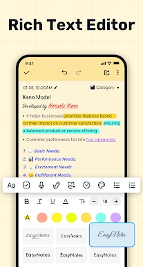 Easy Notes - Note Taking Apps screenshots