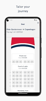 Norwegian Travel Assistant screenshots