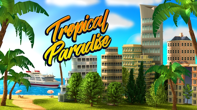 Tropic Paradise Sim: Town Buil screenshots