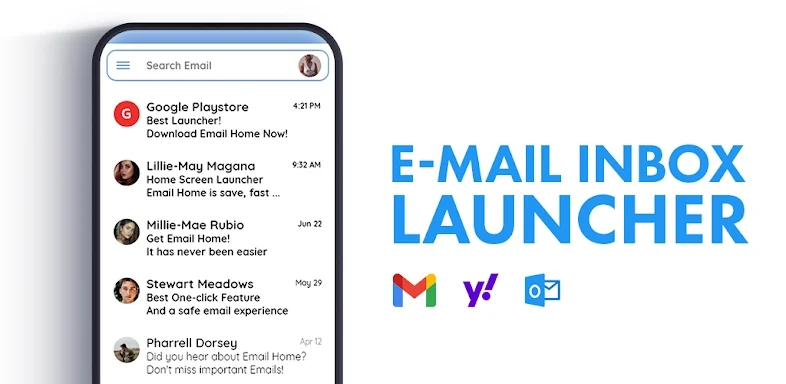 Email Home - Email Homescreen screenshots