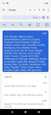 English Persian Dictionary screenshots