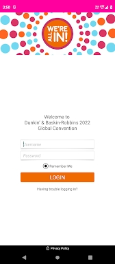 Dunkin’ & BR Global Convention screenshots