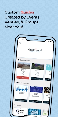 Grandstand - Events & Guides screenshots