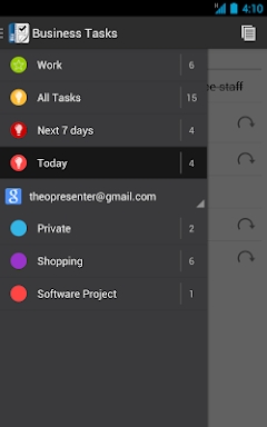 Business Tasks screenshots