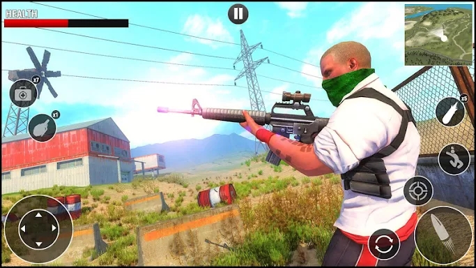 Infinity War Squad Survival firing Battleground screenshots