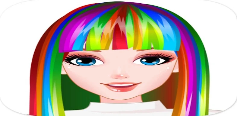 Rainbow Hair Style Hairdresser screenshots