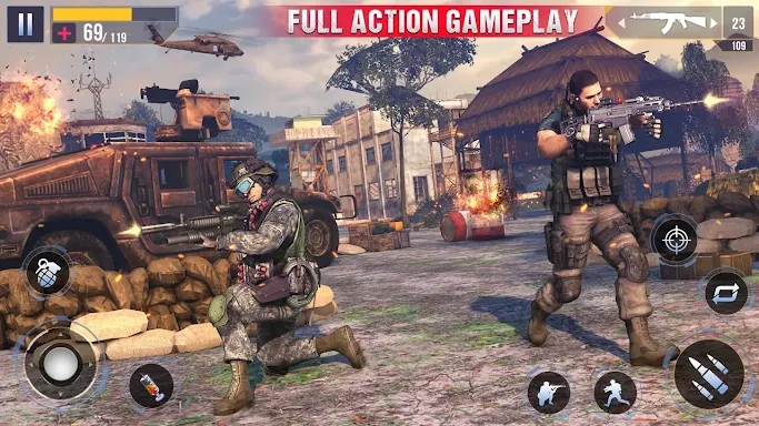 FPS Gun Shooting Games offline screenshots