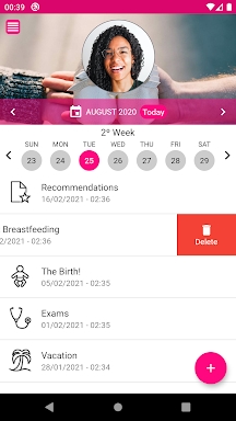 Pregnancy Journal screenshots