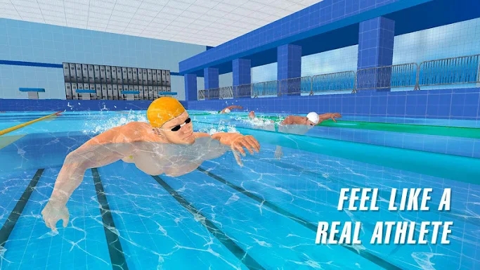 Swimming Pool Race screenshots
