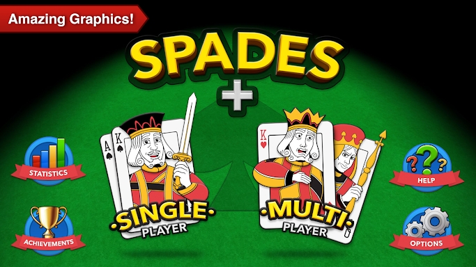 Spades + Classic Card Plus Fun screenshots