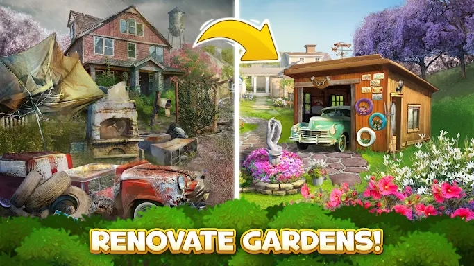 Solitales: Garden & Solitaire Card Game in One screenshots