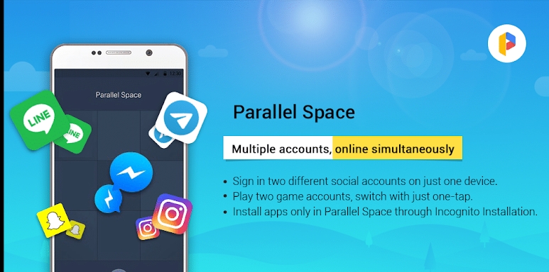 Parallel Space Pro - app clone screenshots