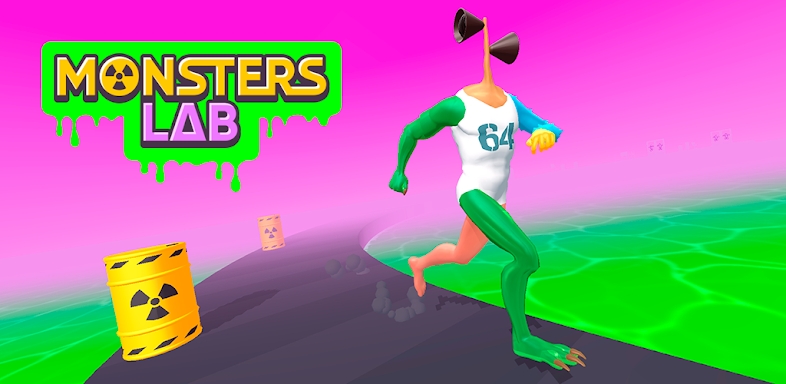 Monsters Lab - Freaky Running screenshots