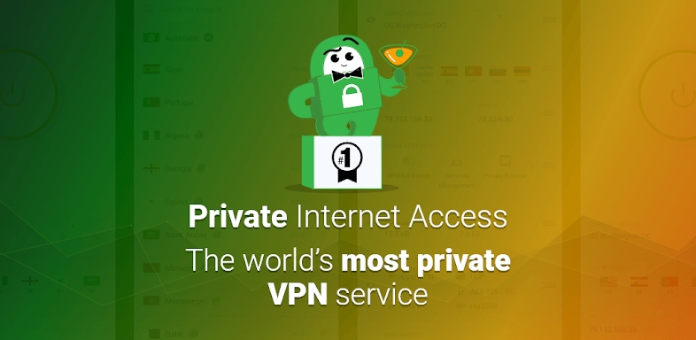 Private Internet Access VPN screenshots