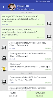 Software Data Cable screenshots