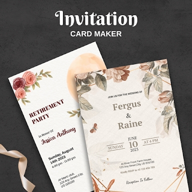 Invitation Maker & Card Maker screenshots