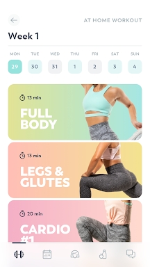 StrongHer: Fitness, Yoga, Diet screenshots