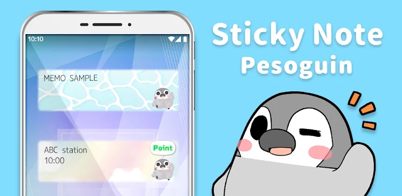 Pesoguin Memo Pad Penguin note screenshots