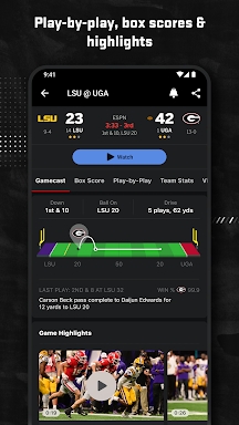 ESPN screenshots