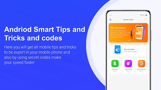 Android Secret Codes: Tips App screenshots